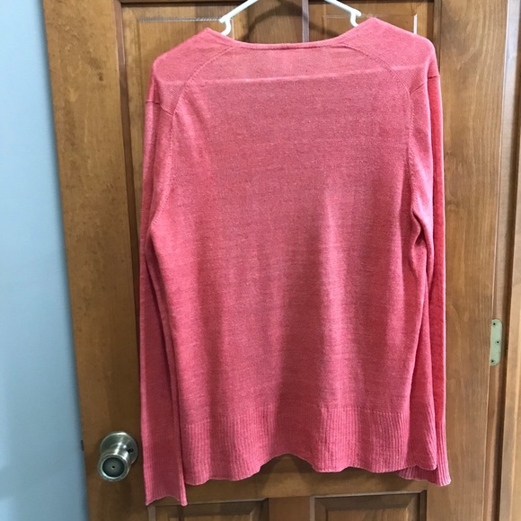 Eileen Fisher Linen Delave Open Cardigan - Picture 4 of 10